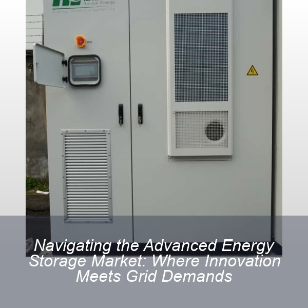 Navigating the Advanced Energy Storage Market: Where Innovation Meets Grid Demands